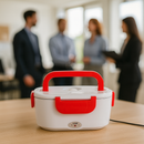 Marmita Elétrica Portátil 2 em 1 – Aqueça sua comida onde estiver