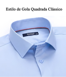 Camisa Social 3x Shield Sartong - Tripla Proteção: Impermeável, Não Amassa e Antimanchas/Antigordura