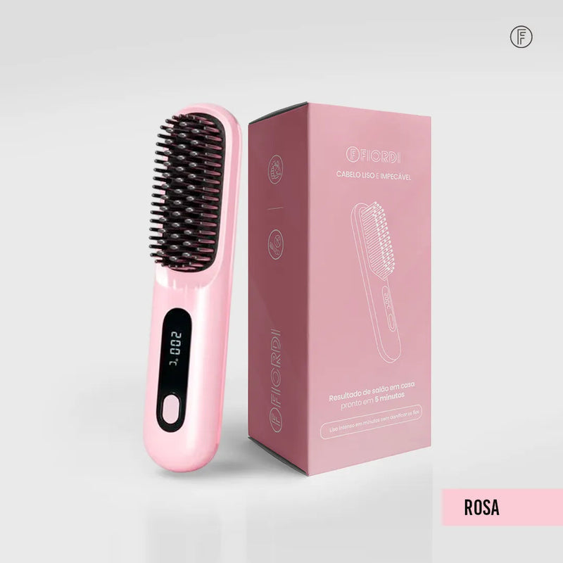 Escova Alisadora Portátil - BeautyMax Pro®