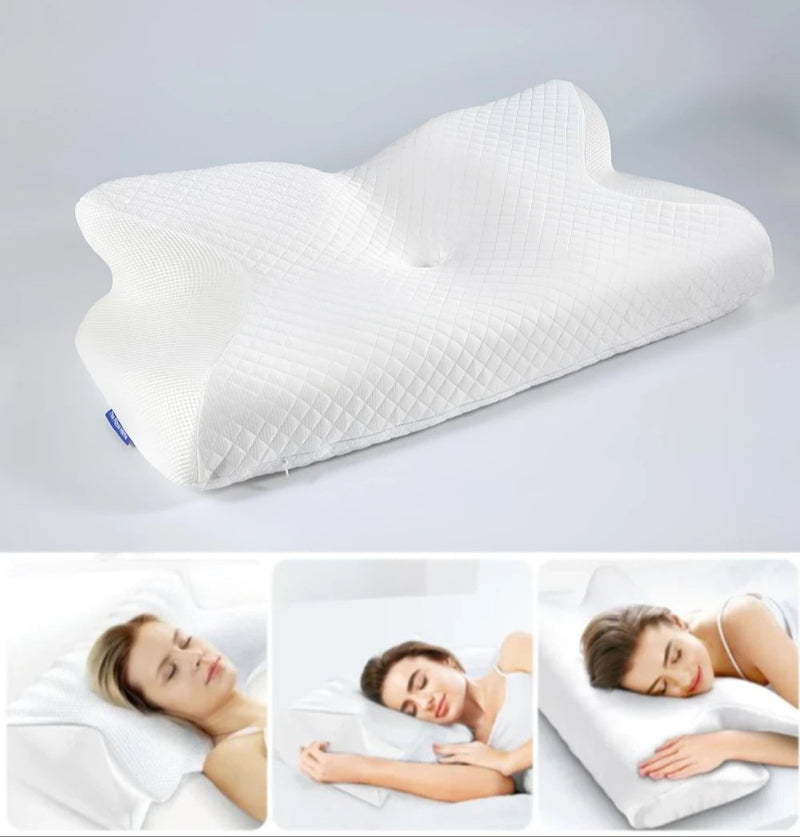 Travesseiro Cervical BioErgo | Alívio Imediato para Seu Pescoço