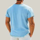 Camisa Artesanal Desfiada – 100% Linho