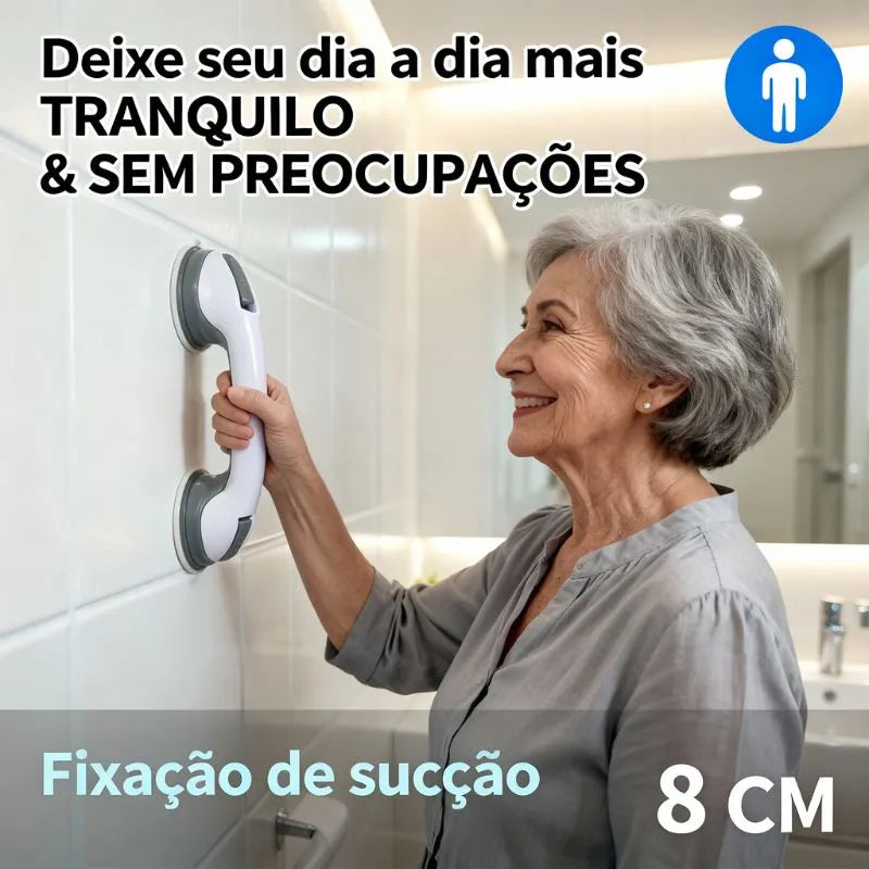 Barra de Apoio Portátil para Banheiro - SafeGrip