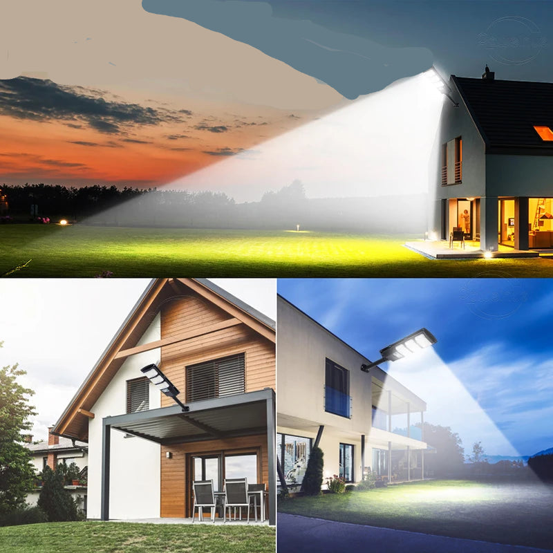 Luminária Solar SmartPower | Economia Inteligente e Segurança para Seu Espaço