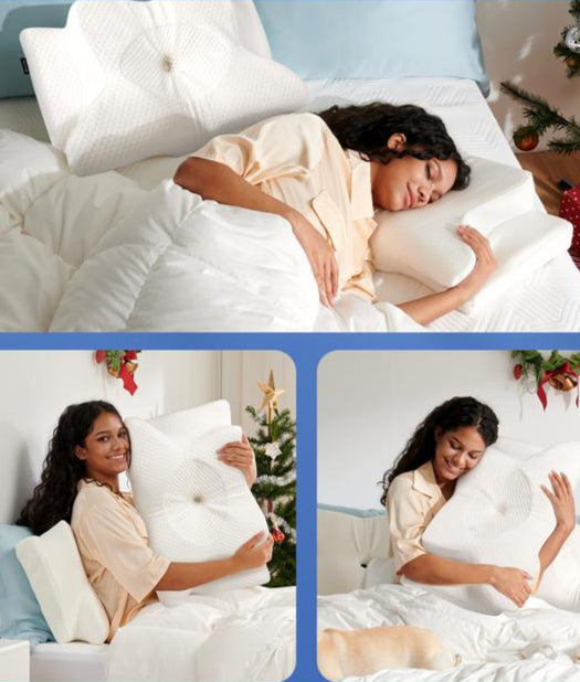 Travesseiro Cervical BioErgo | Alívio Imediato para Seu Pescoço