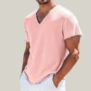 Camisa Artesanal Desfiada – 100% Linho