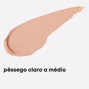 Pêssego claro a médio