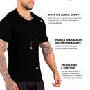 Camiseta masculina Efeito Sauna Manga Curta