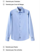 Camisa Social 3x Shield Sartong - Tripla Proteção: Impermeável, Não Amassa e Antimanchas/Antigordura