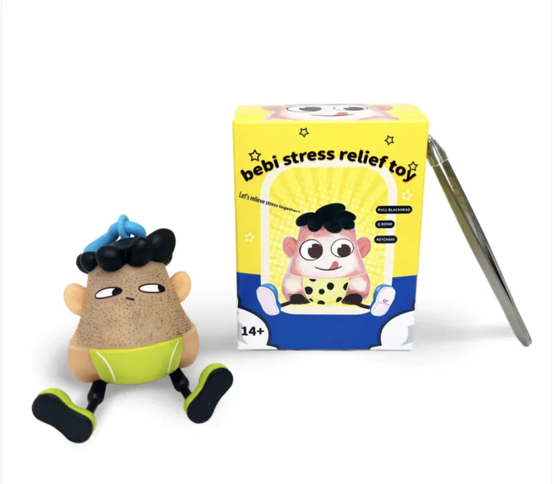 Brinquedo Pull Beard Blackhead Pimple Anti Stress Toy Fidget