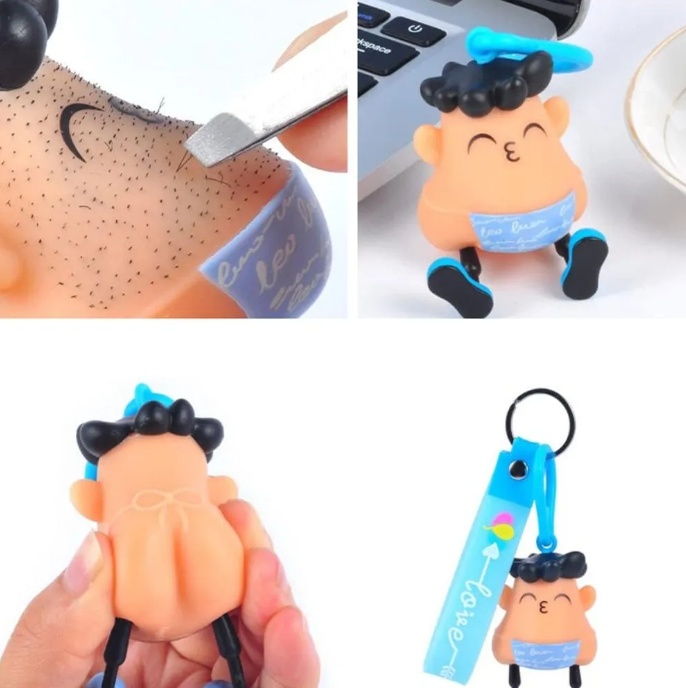 Brinquedo Pull Beard Blackhead Pimple Anti Stress Toy Fidget