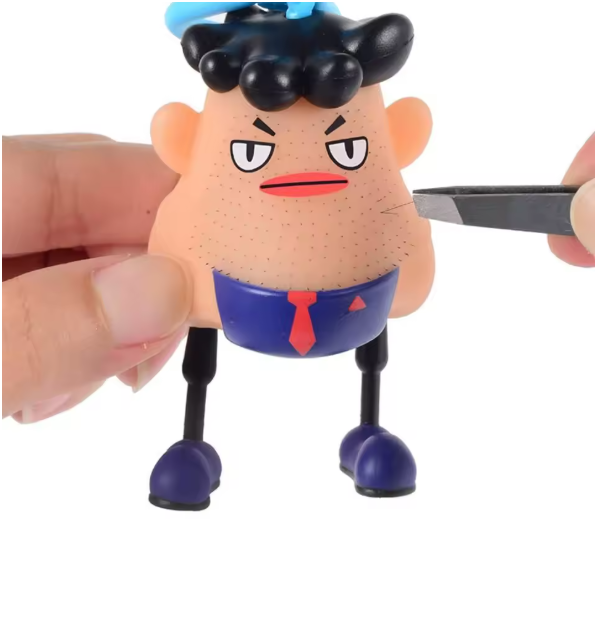 Brinquedo Pull Beard Blackhead Pimple Anti Stress Toy Fidget