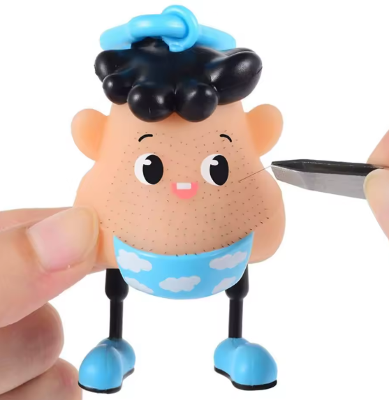 Brinquedo Pull Beard Blackhead Pimple Anti Stress Toy Fidget