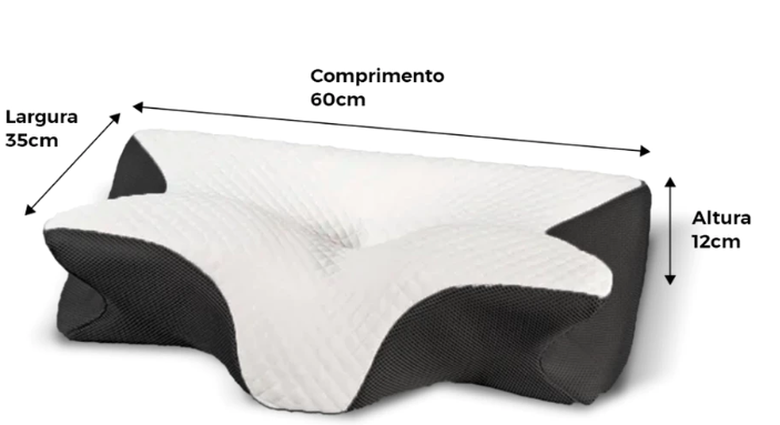 Travesseiro Cervical BioErgo | Alívio Imediato para Seu Pescoço