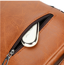 Bolsa Artesanal em Couro Legítimo Vintage Retro