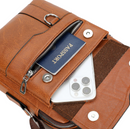 Bolsa Artesanal em Couro Legítimo Vintage Retro