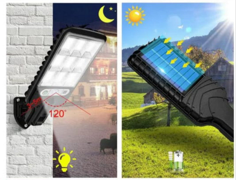 Luminária Solar SmartPower | Economia Inteligente e Segurança para Seu Espaço