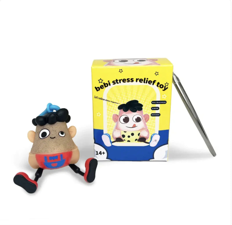 Brinquedo Pull Beard Blackhead Pimple Anti Stress Toy Fidget