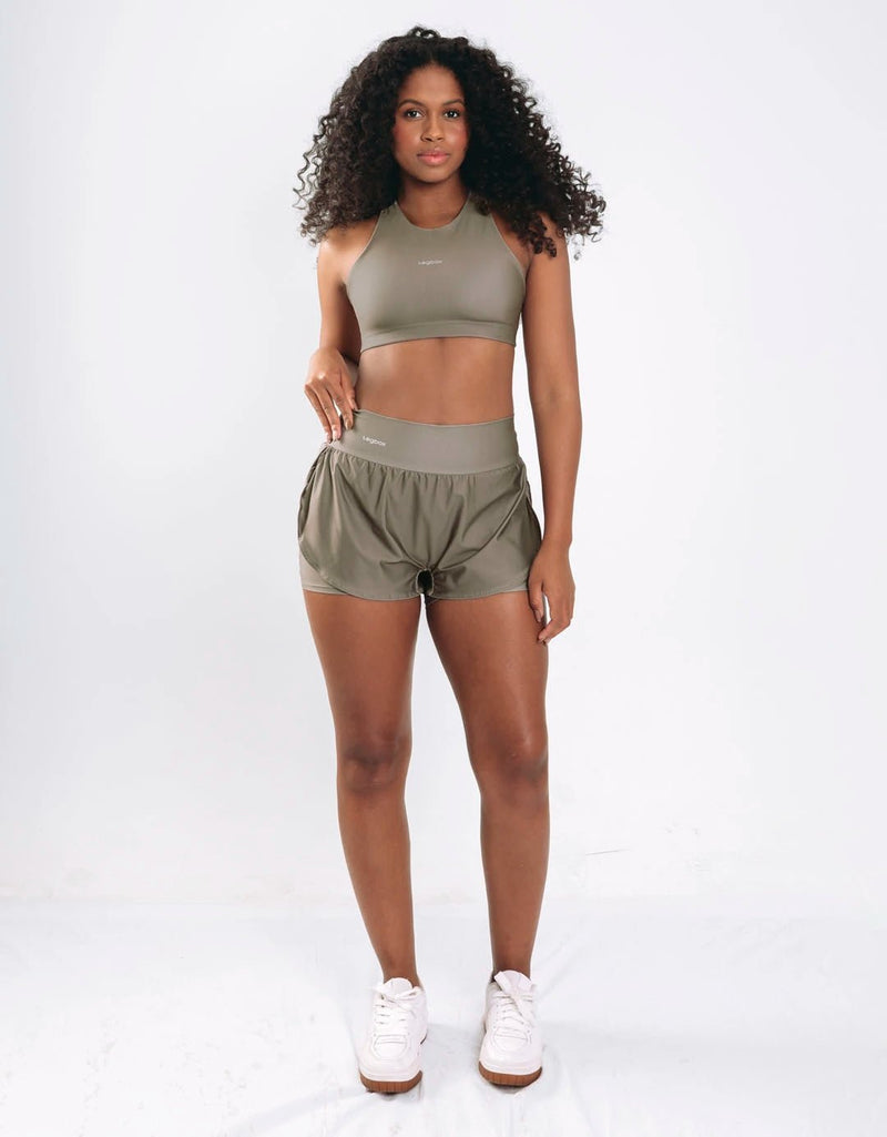 Kit 2 Shorts Corrida Duplo