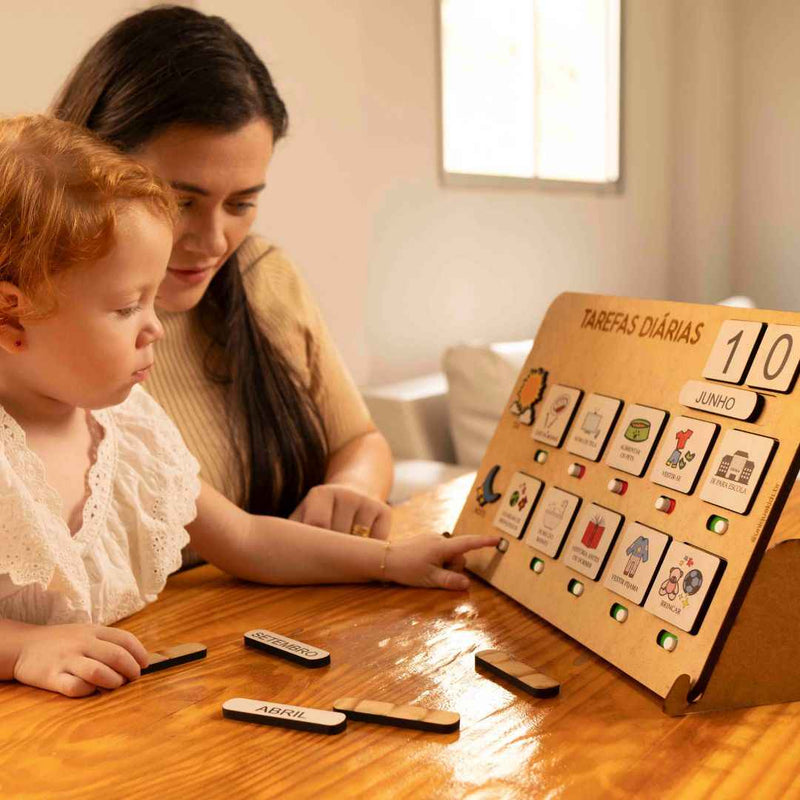 Quadro de Tarefas Diárias com o método R.O.T.I.N.A.