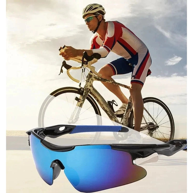 Kit 2 Windproof - Óculos de Sol para Corrida Ciclismo