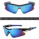 Kit 2 Windproof - Óculos de Sol para Corrida Ciclismo