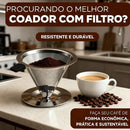 Coador com Filtro de Café Reutilizável - CoFilter