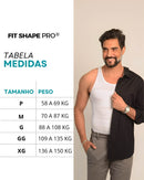 Camisa Masculina de Compressão Ultrafina Fit Shape Pro®