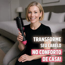 Escova Secadora Alisadora de Cabelo 4 em 1 LumiGlam